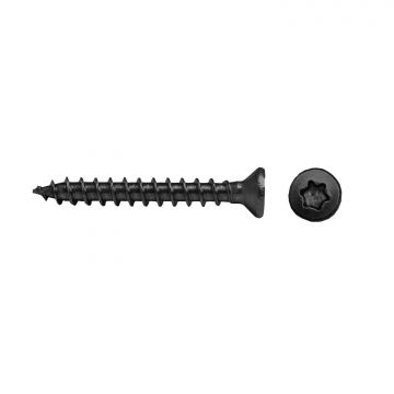 Wkręt 4 x 30 mm ze stali nierdzewnej Czarny – 100 szt.