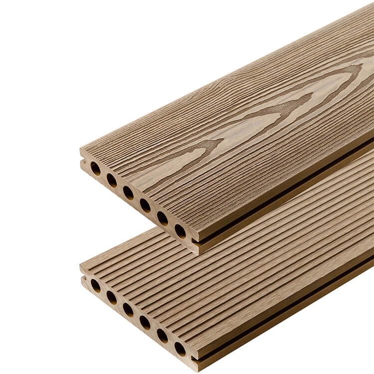 Deska Tarasowa Kompozytowa 3D Miodowy Teak – dł. 3,5 m Deska Tarasowa Kompozytowa 3D Miodowy Teak – dł. 3,5 m