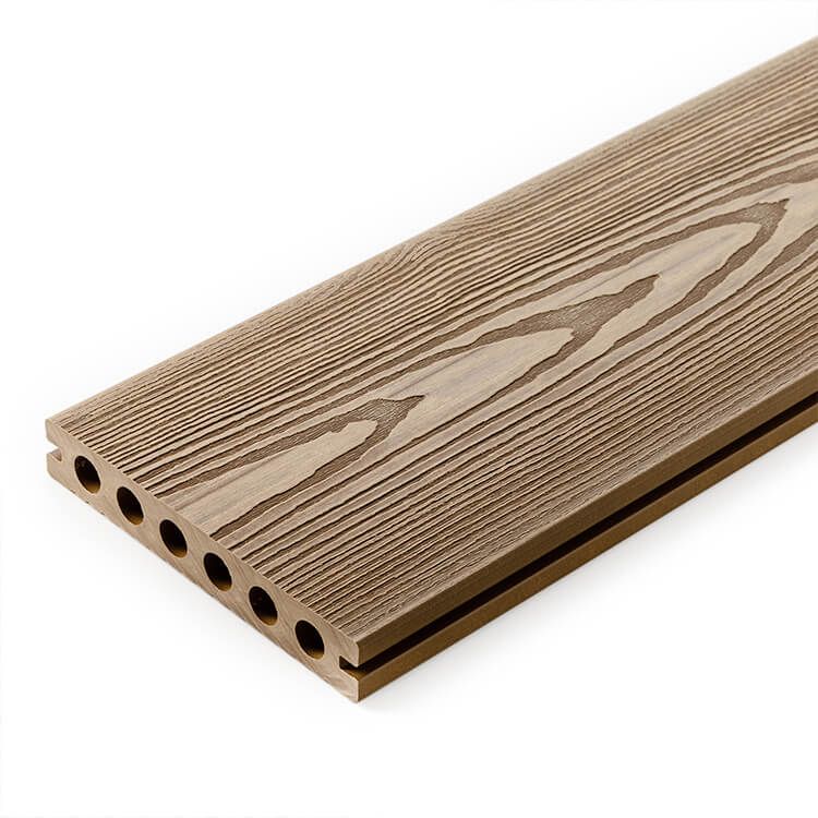 Deska Tarasowa Kompozytowa 3D Miodowy Teak - dł. 4 m Deska Tarasowa Kompozytowa 3D Miodowy Teak - dł. 4 m