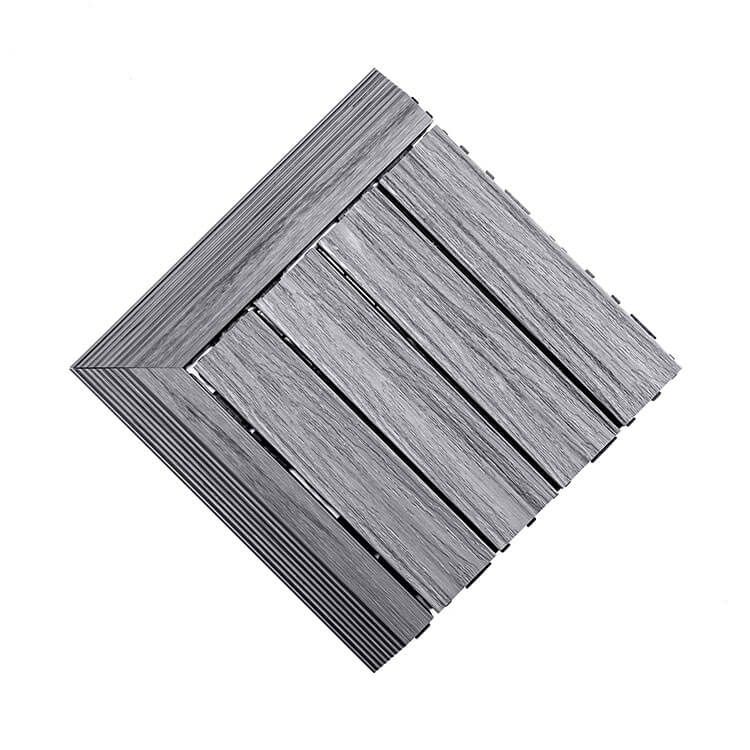 Podest Tarasowy Kompozytowy Premium Narożny Lewy Gray Podest Tarasowy Kompozytowy Premium Narożny Lewy Gray