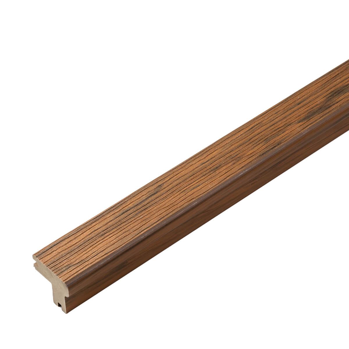 Deska kompozytowa zakończeniowa schodowa Premium Teak – dł. 2,8 m Deska kompozytowa zakończeniowa schodowa Premium Teak – dł. 2,8 m