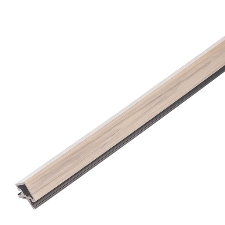 Listwa Kompozytowa narożna Lamelowa Premium Ecru 36,5 mm – dł. 2,9 m