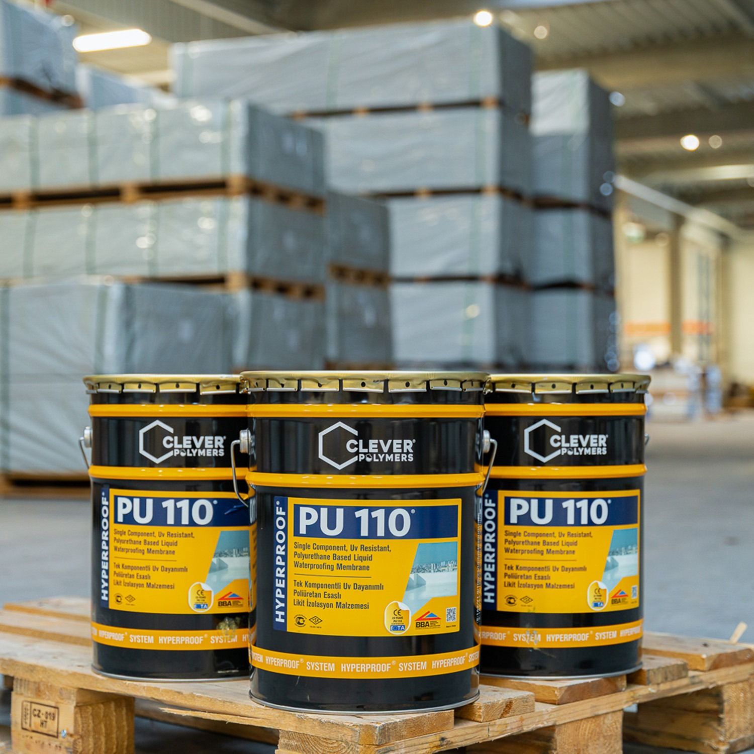 Hydroizolacja Poliuretanowa Jednoskładnikowa CLEVER PU110 – 25 kg Hydroizolacja Poliuretanowa Jednoskładnikowa CLEVER PU110 – 25 kg