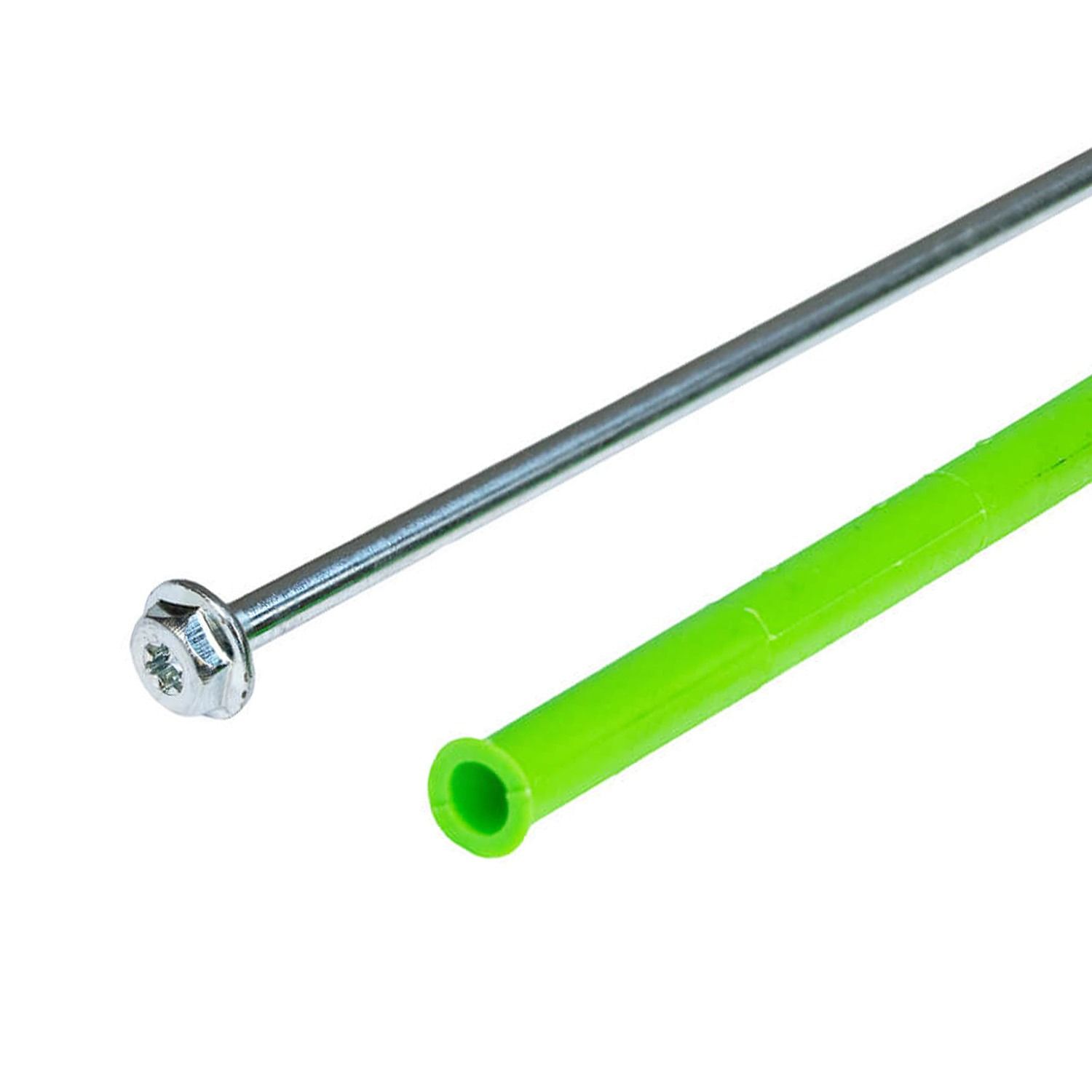Kołek Rozporowy Ramowy 10x260 mm + wkręt z łbem podkładkowym TORX 7x260 mm – 1 szt.