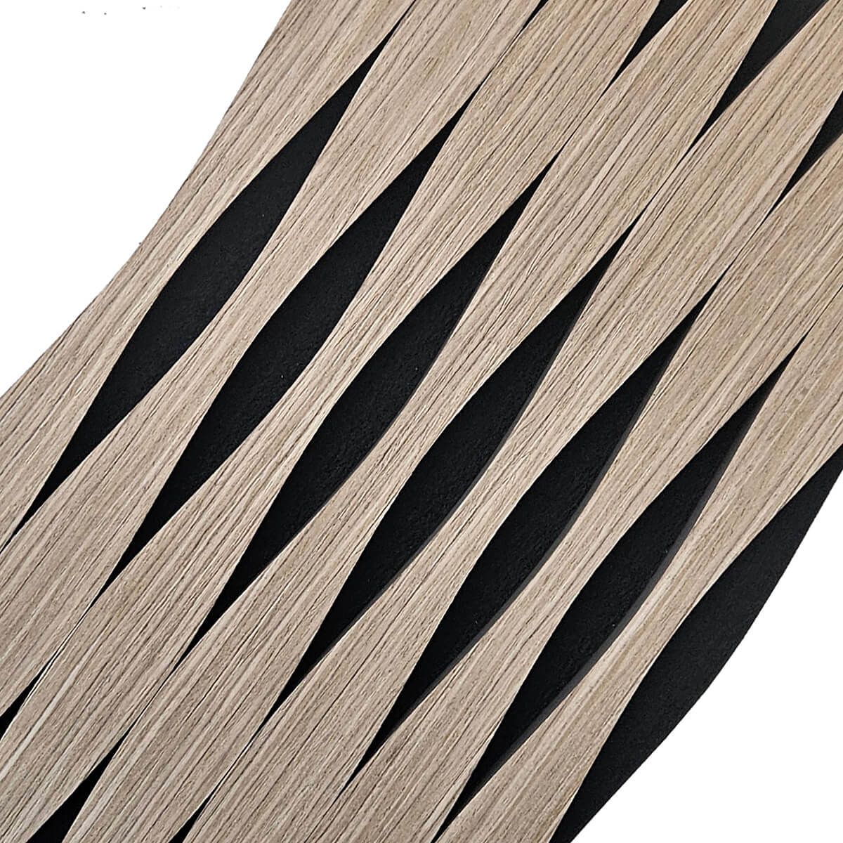 Lamele ścienne akustyczne na filcu V-Line Dąb Craft Fornir 2,1 x 30,5 cm – dł. 2,7 m Lamele ścienne akustyczne na filcu V-Line Dąb Craft Fornir 2,1 x 30,5 cm – dł. 2,7 m