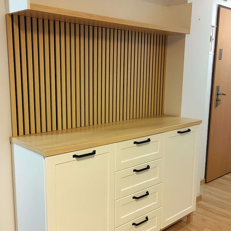 Lamele ścienne akustyczne na filcu Dąb Jasny 2 x 32 cm – dł. 2,7 m Lamele ścienne akustyczne na filcu Dąb Jasny 2 x 32 cm – dł. 2,7 m