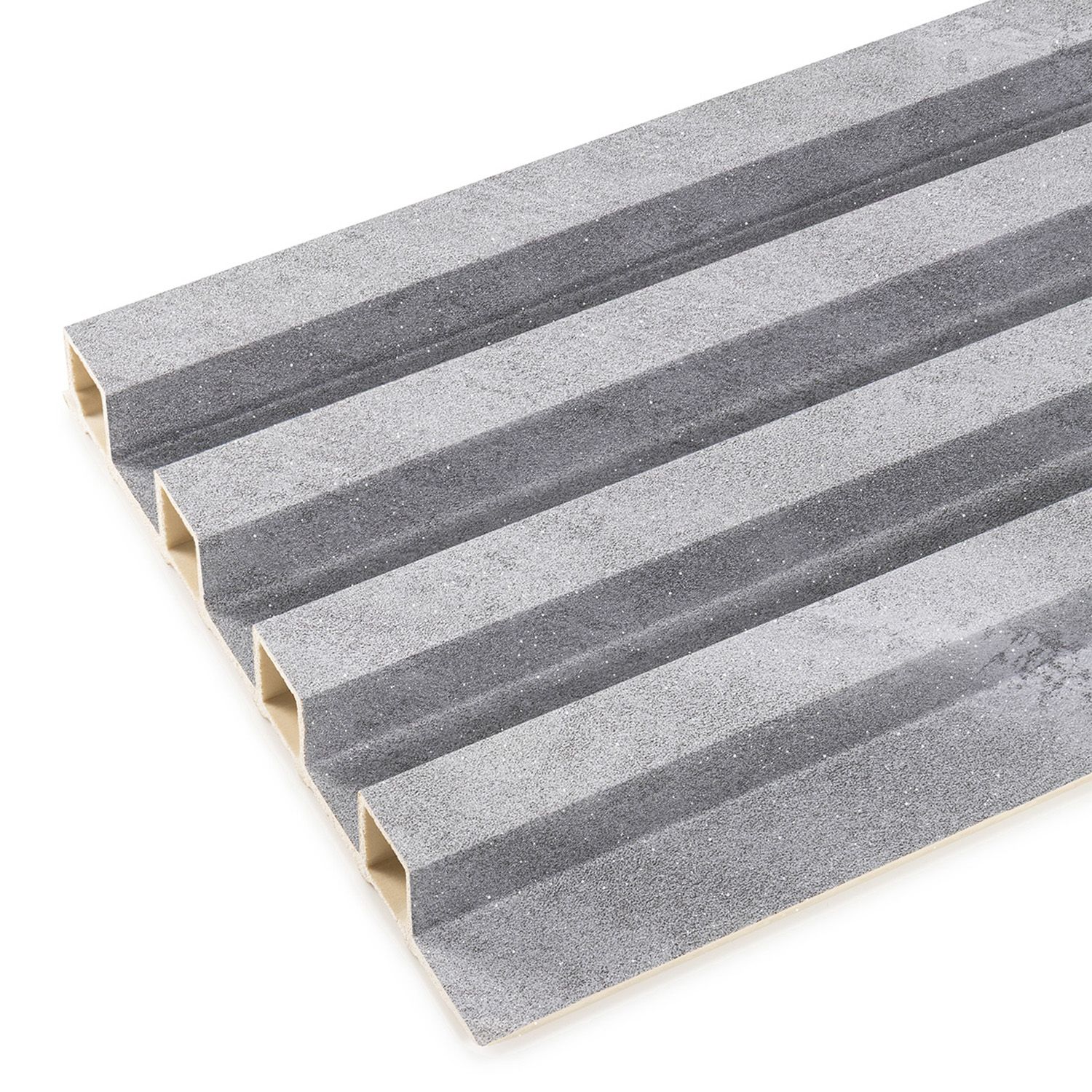 Lamele Ścienne Dekoracyjne Szary Brokat 2,4 x 16,8 cm – dł. 2,7 m Lamele Ścienne Dekoracyjne Szary Brokat 2,4 x 16,8 cm – dł. 2,7 m