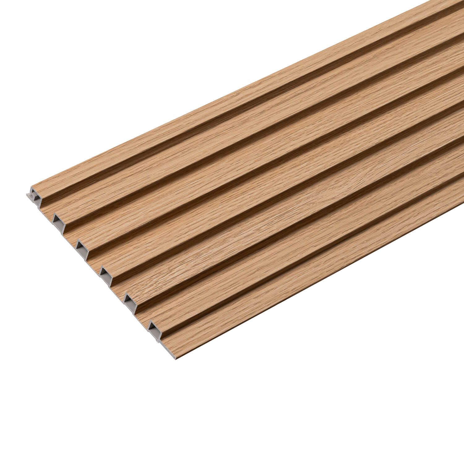 Lamele Ścienne SPC Niskie Dąb Złoty Mat 1,2 x 15,5 cm – dł. 2,8 m Lamele Ścienne SPC Niskie Dąb Złoty Mat 1,2 x 15,5 cm – dł. 2,8 m