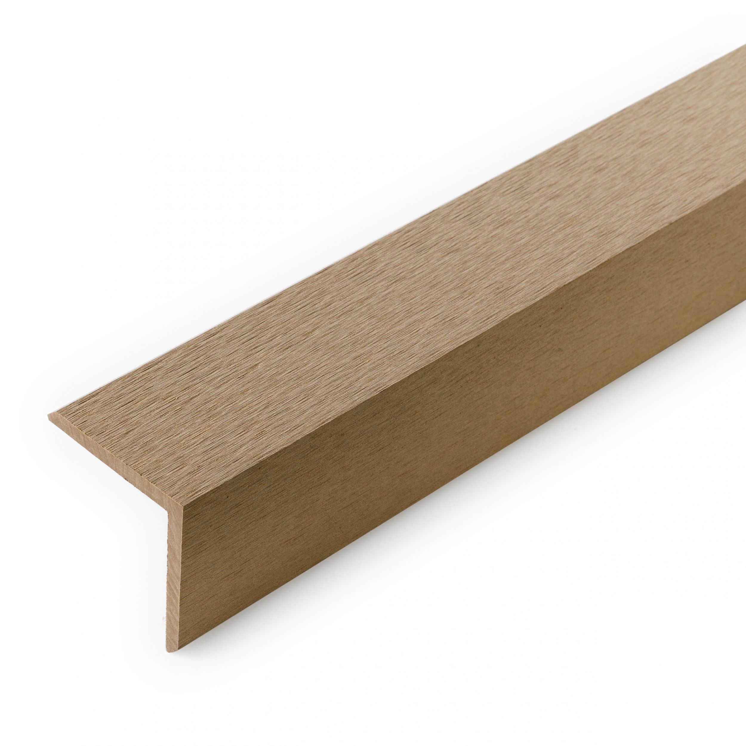Listwa Kompozytowa Kątowa Standard/3D Miodowy Teak – dł. 2,4 m Listwa Kompozytowa Kątowa Standard/3D Miodowy Teak – dł. 2,4 m