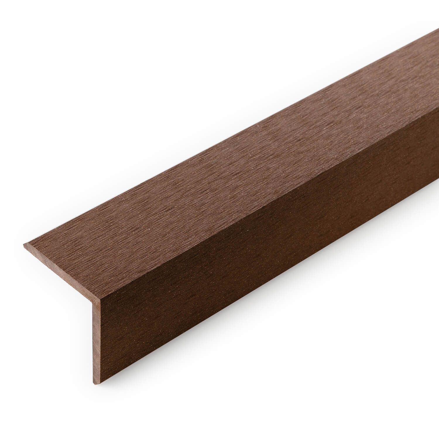 Listwa Kompozytowa Kątowa Classic Ciemny Brąz 50x50 mm – dł. 2,4 m Listwa Kompozytowa Kątowa Classic Ciemny Brąz 50x50 mm – dł. 2,4 m