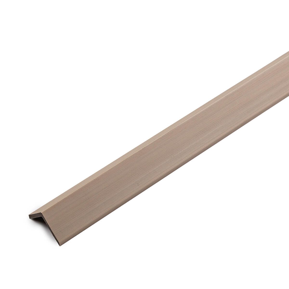 Listwa Kompozytowa Kątowa Premium Ecru 50x50 mm – dł. 2,9 m Listwa Kompozytowa Kątowa Premium Ecru 50x50 mm – dł. 2,9 m