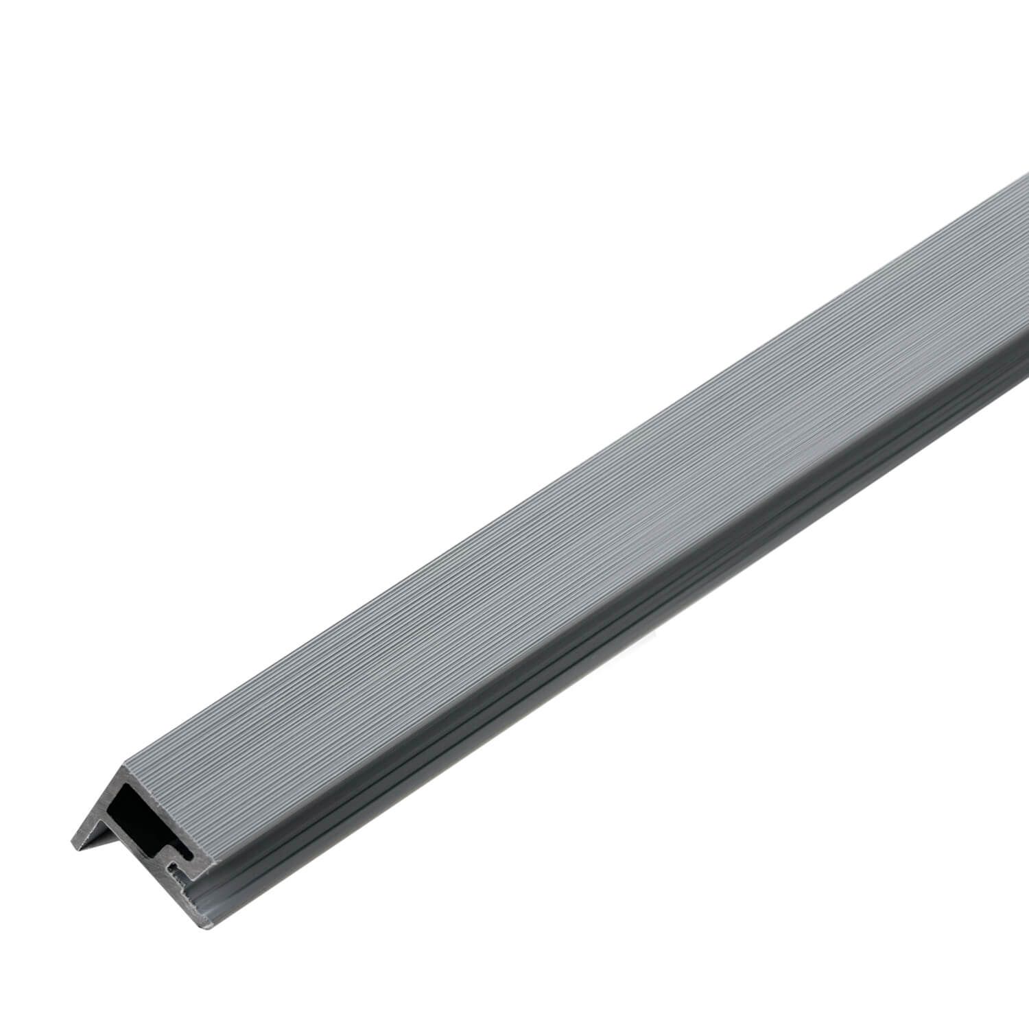 Listwa Kompozytowa Lamelowa typu F Premium Gray 36,5 x 49,5 mm – dł. 2,9 m Listwa Kompozytowa Lamelowa typu F Premium Gray 36,5 x 49,5 mm – dł. 2,9 m