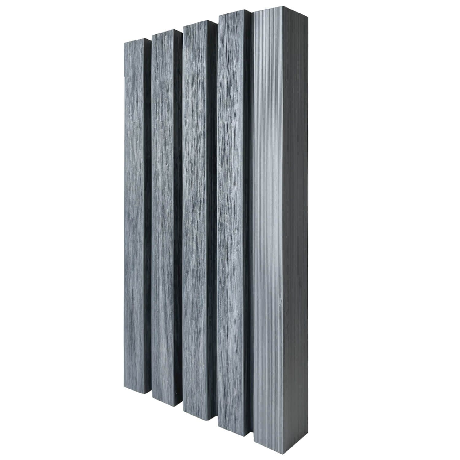 Listwa Kompozytowa Lamelowa typu F Premium Gray 36,5 x 49,5 mm – dł. 2,9 m Listwa Kompozytowa Lamelowa typu F Premium Gray 36,5 x 49,5 mm – dł. 2,9 m