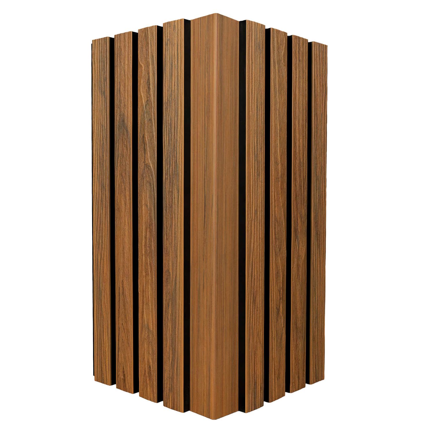 Listwa Kompozytowa Kątowa Premium Dąb Naturalny 50 x 50 mm do lameli elewacyjnych Premium– dł. 2,9 m