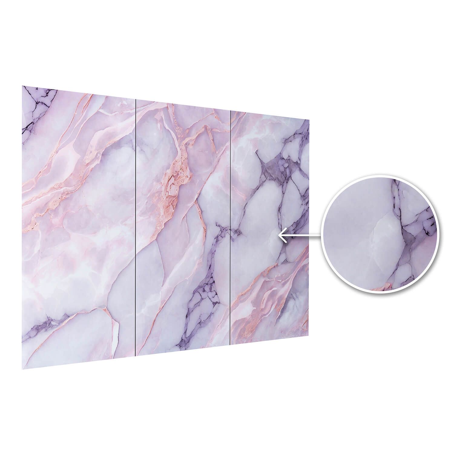 Panel Ścienny XXL Statuario Różowy Połysk 360 x 280 cm 3 mm – zestaw 3 szt. (ABC) Panel Ścienny XXL Statuario Różowy Połysk 360 x 280 cm 3 mm – zestaw 3 szt. (ABC)