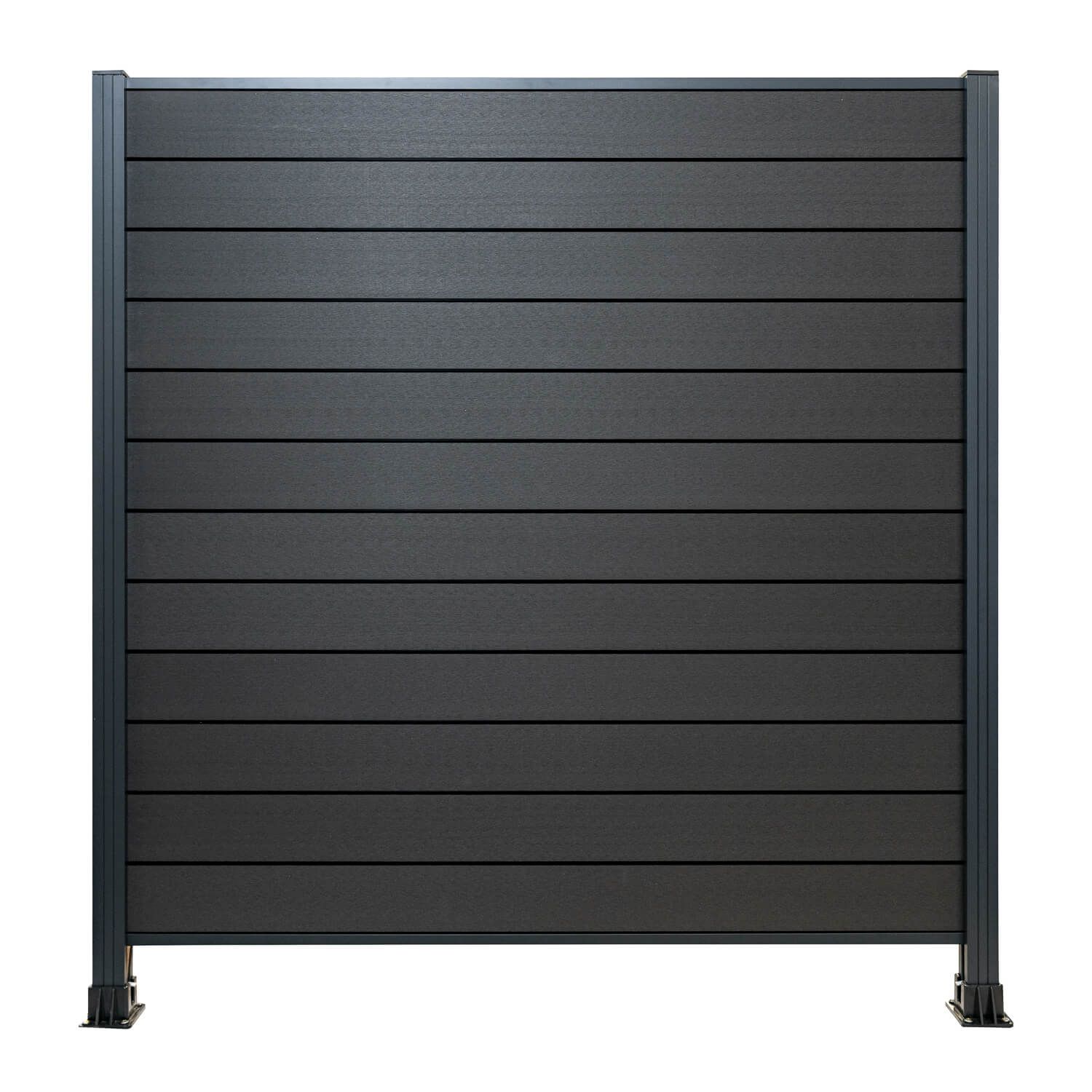 Panel ogrodzeniowy kompozytowy Standard Antracyt – 1 słupek Panel ogrodzeniowy kompozytowy Standard Antracyt – 1 słupek