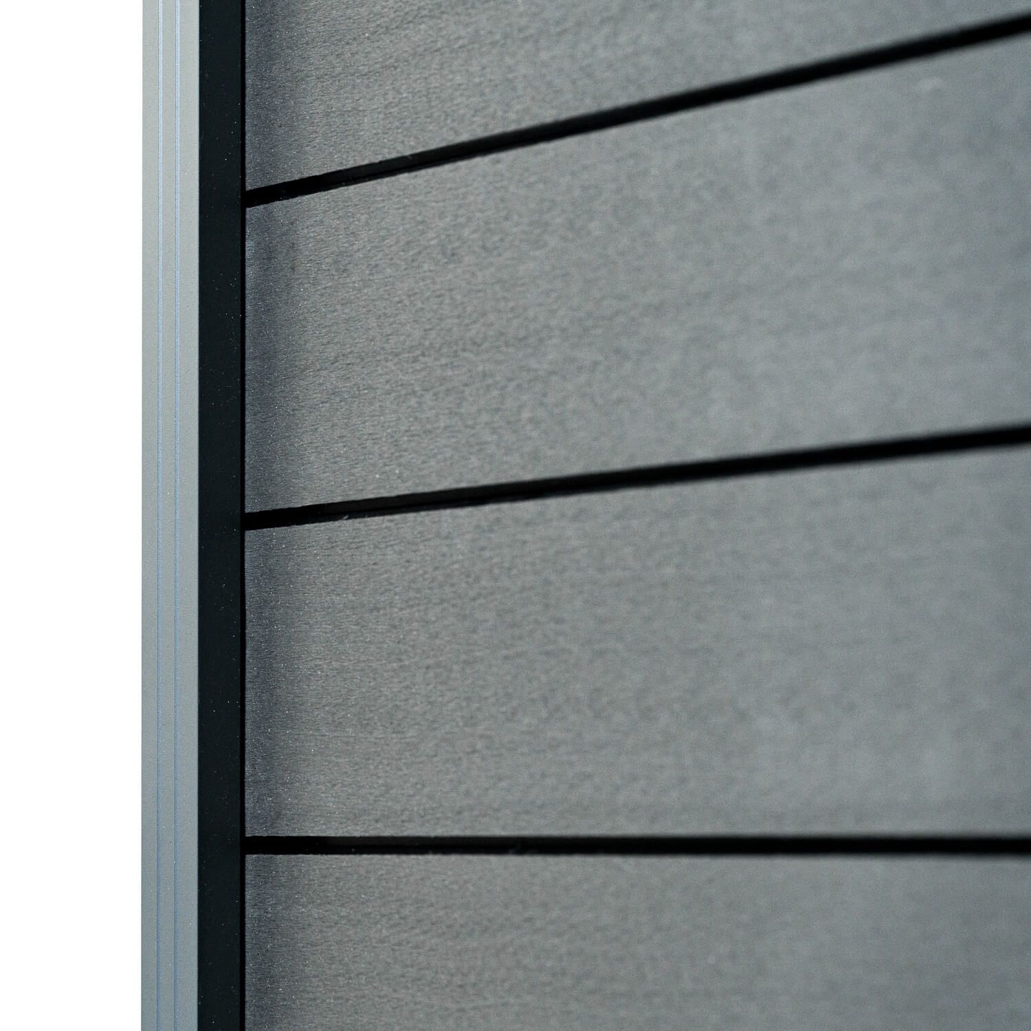 Panel ogrodzeniowy kompozytowy Standard Antracyt – 1 słupek Panel ogrodzeniowy kompozytowy Standard Antracyt – 1 słupek
