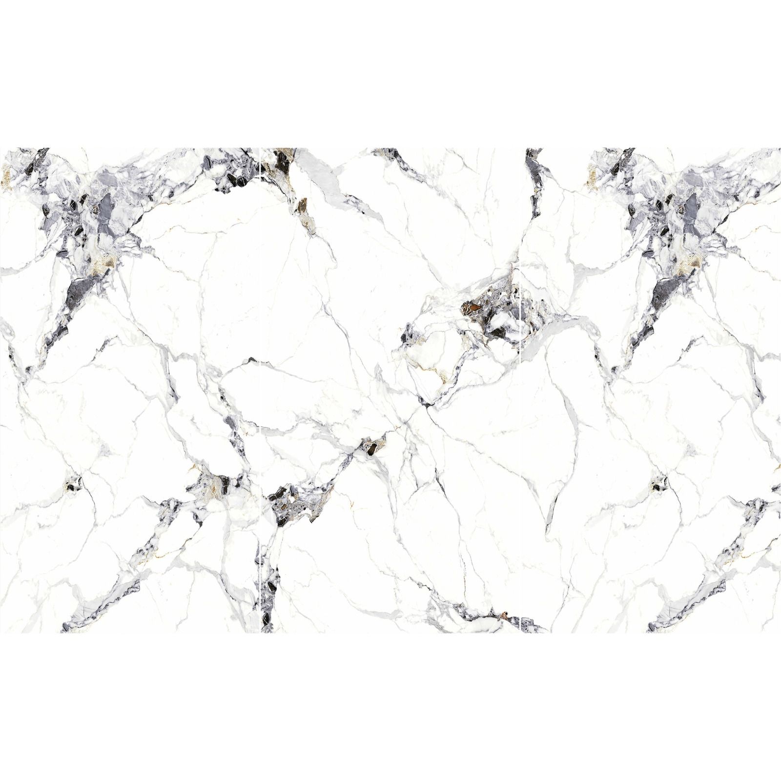 Panel Ścienny SPC Marmur Carrara Biały Połysk 360 x 280 cm 4 mm – zestaw 3 szt. (ABC)