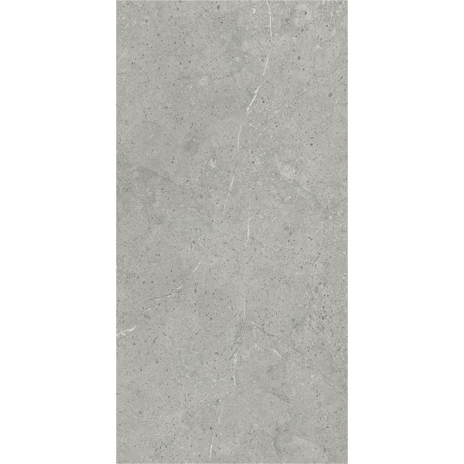 Panel Ścienny SPC Kamień Limestone Szary Mat 60 x 120 cm 4 mm