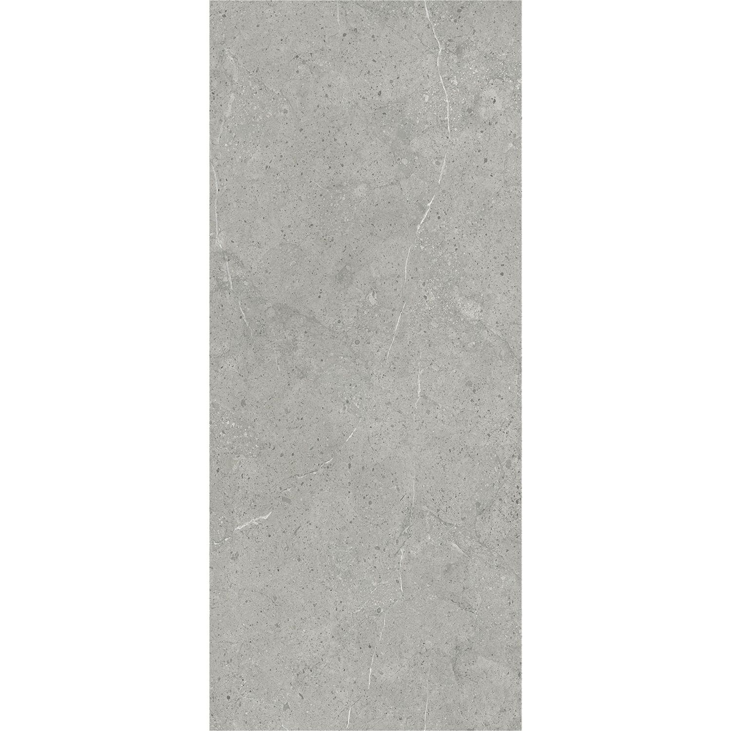 Panel Ścienny SPC Kamień Limestone Szary Mat 120 x 280 cm 4 mm