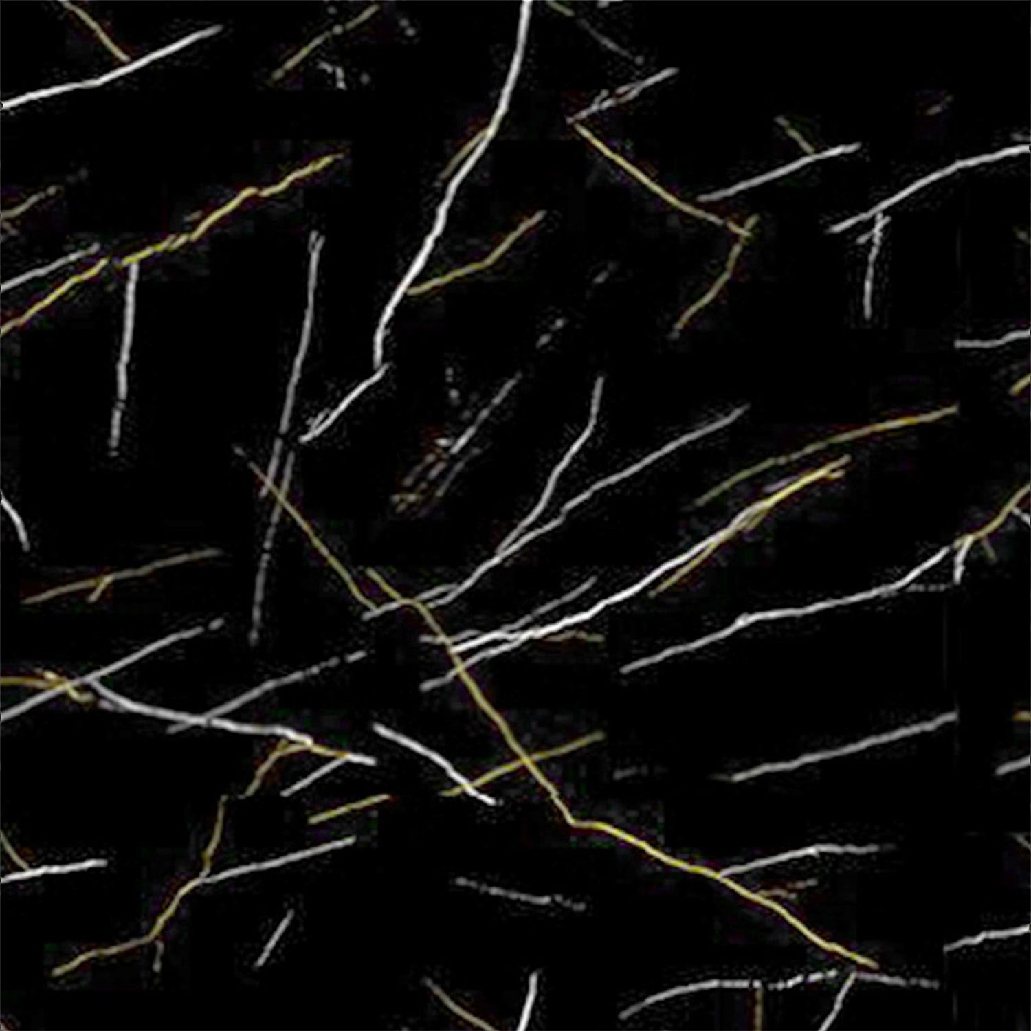 Panel Ścienny SPC Marmur Marquina Czarny Połysk 60 x 120 cm 4 mm Panel Ścienny SPC Marmur Marquina Czarny Połysk 60 x 120 cm 4 mm