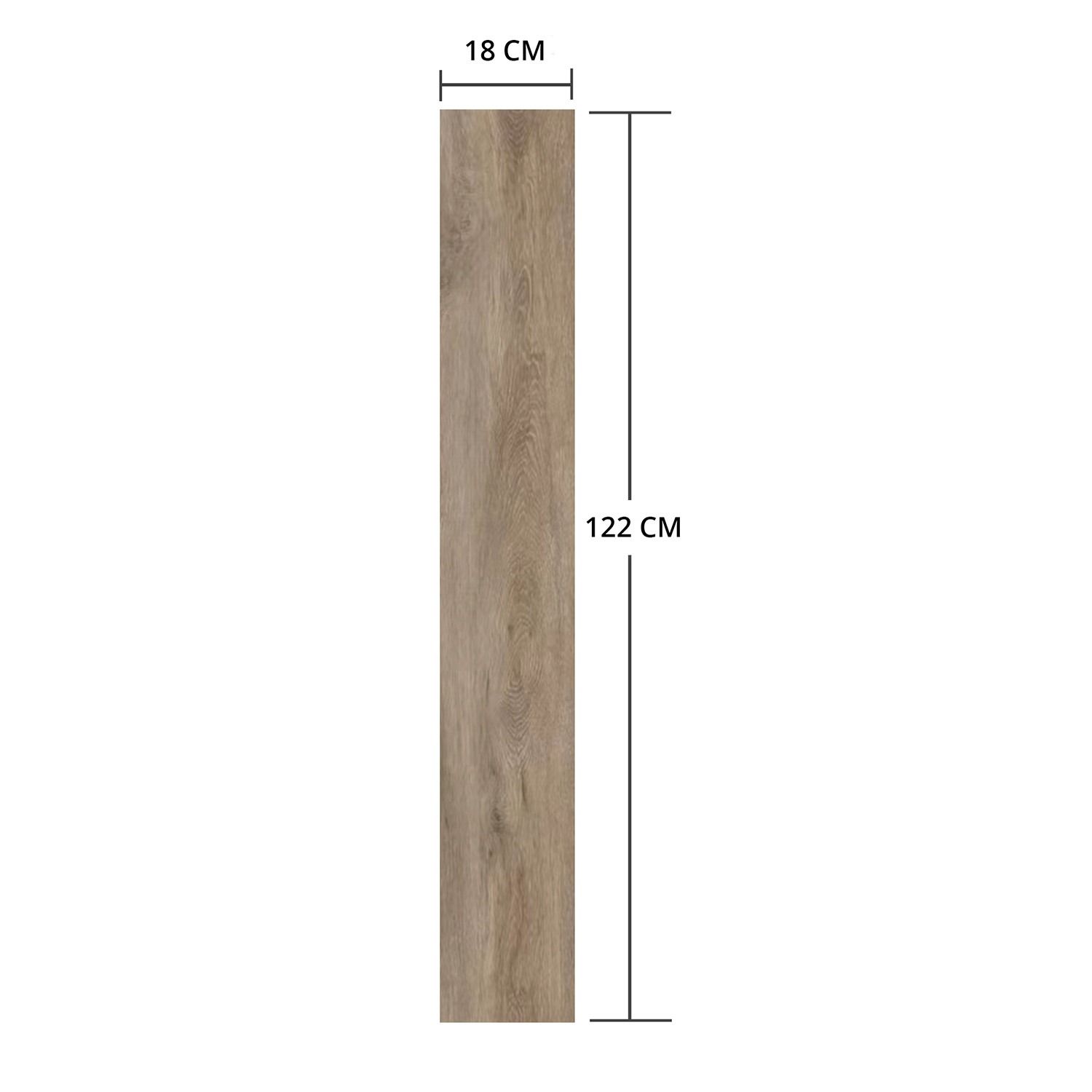 Panele Podłogowe Winylowe SPC Dąb Naturalny Mat 18 x 122 cm 4 mm – 10 szt.