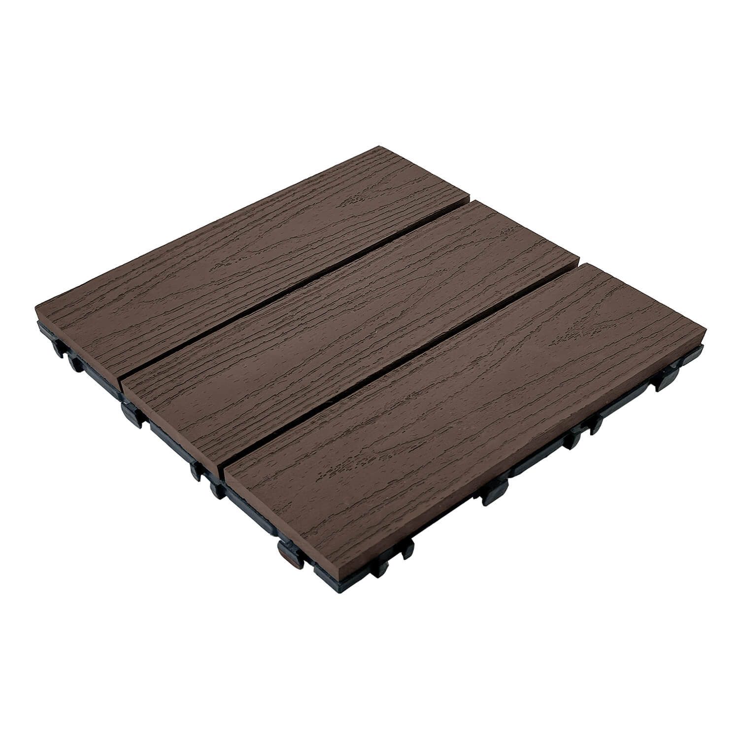 Podest Tarasowy Kompozytowy 3D Solid Brąz 30 x 30 x 2,5 cm Podest Tarasowy Kompozytowy 3D Solid Brąz 30 x 30 x 2,5 cm