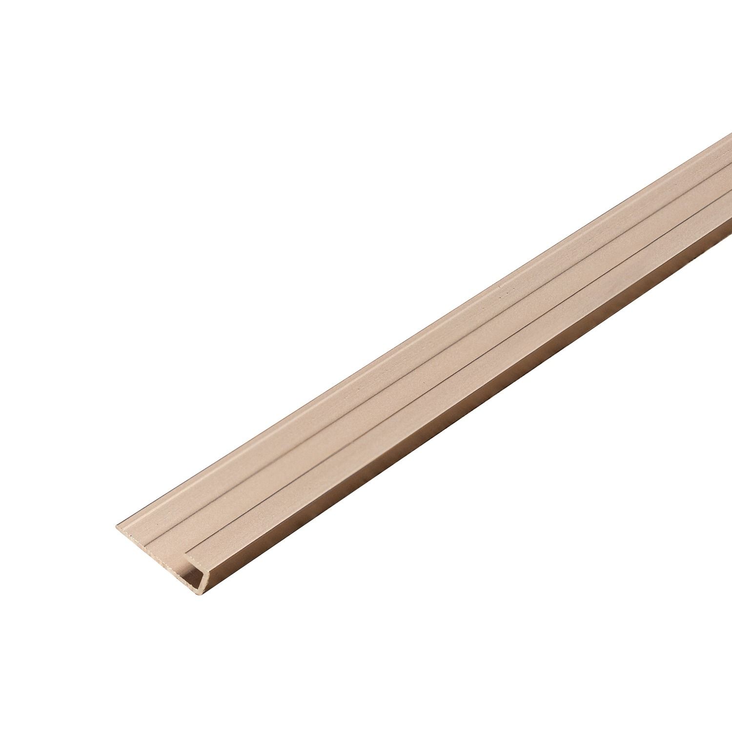 Profil zakończeniowy aluminiowy 3,5 mm do paneli ściennych Miedziany Mat – 2,9 m