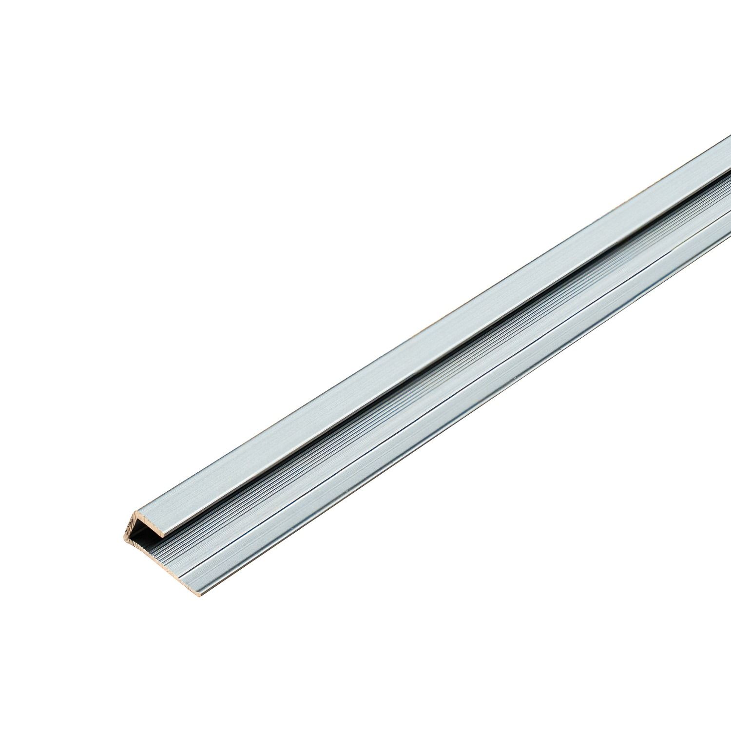 Profil zakończeniowy aluminiowy 4,5 mm do paneli ściennych Ciemny Szary Mat – 2,9 m