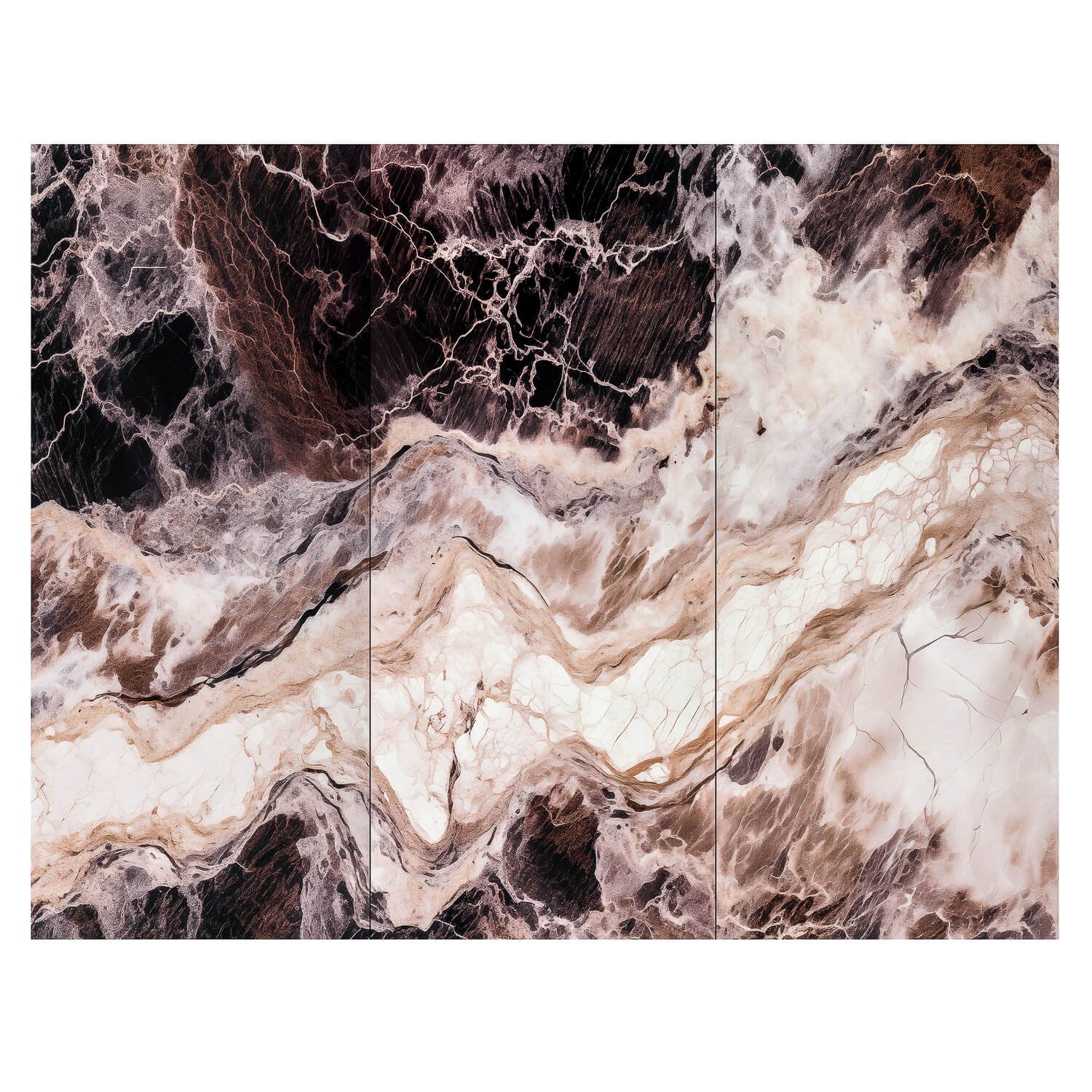Panel Ścienny XXL Emperador Czarny Połysk 120 x 280 cm 3 mm (A)