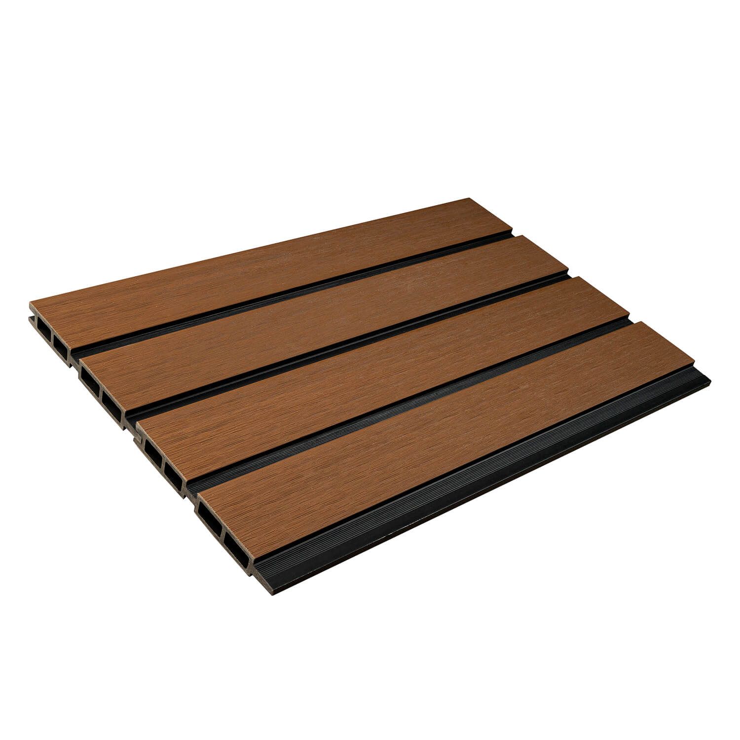 Deska Ogrodzeniowa Lamelowa DUO Premium Teak/Czarny – dł. 1,8 m Deska Ogrodzeniowa Lamelowa DUO Premium Teak/Czarny – dł. 1,8 m