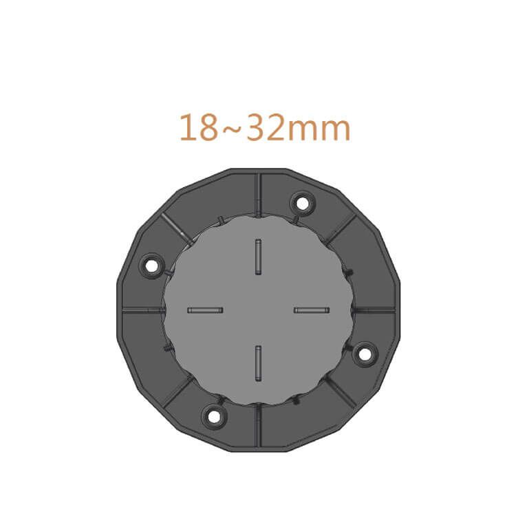 Wspornik Tarasowy Regulowany Pod Płyty ETP 18-32 mm