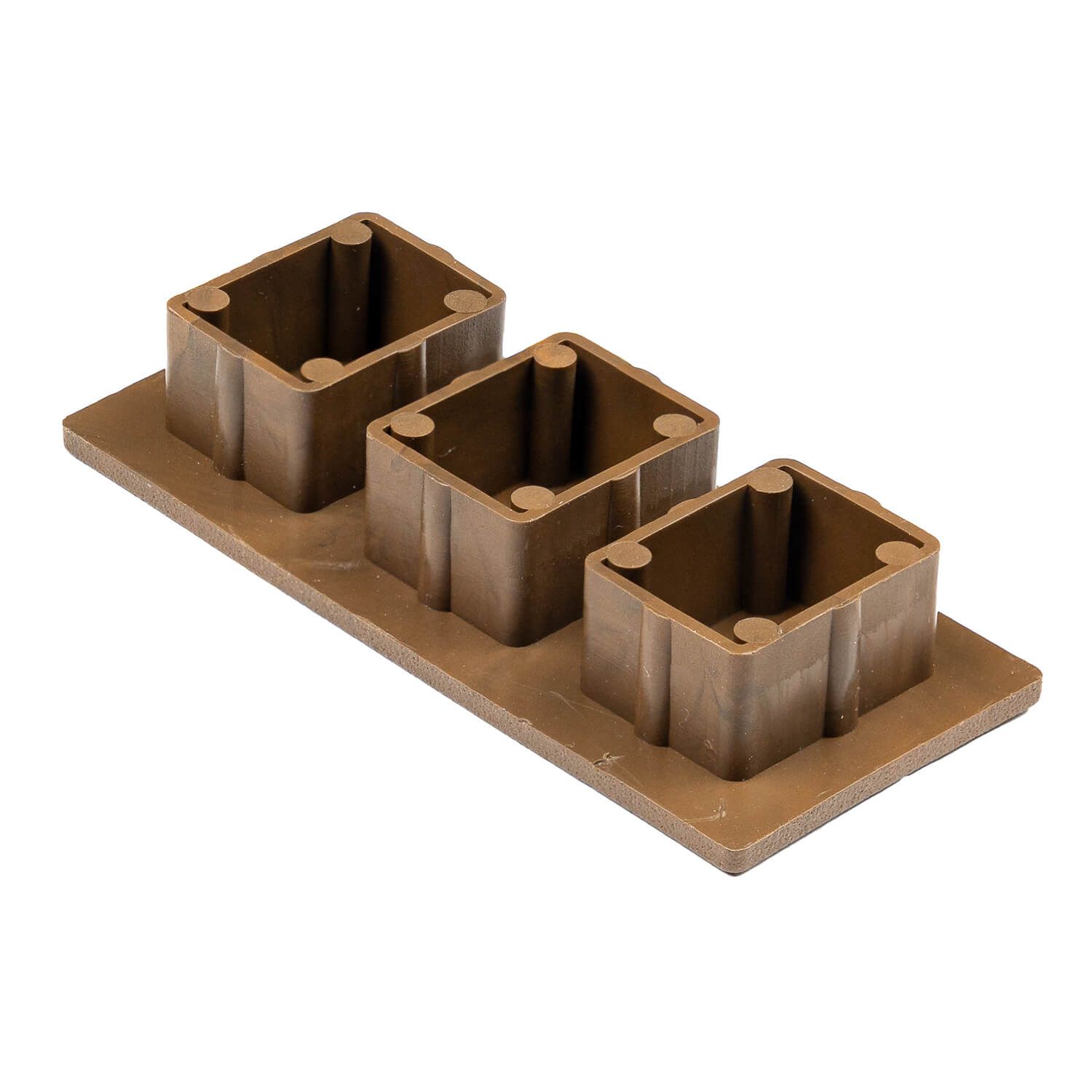 Zaślepka do profili dekoracyjnych 9 x 4 cm Premium Teak Zaślepka do profili dekoracyjnych 9 x 4 cm Premium Teak