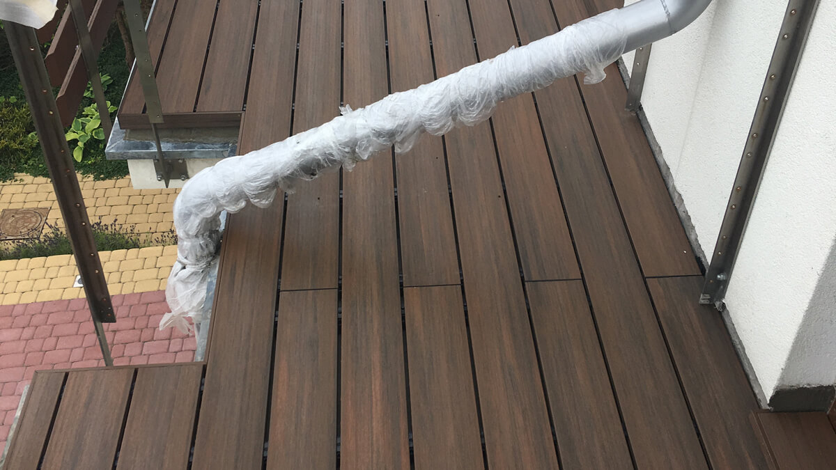 Balkon, Deska kompozytowa Premium Teak