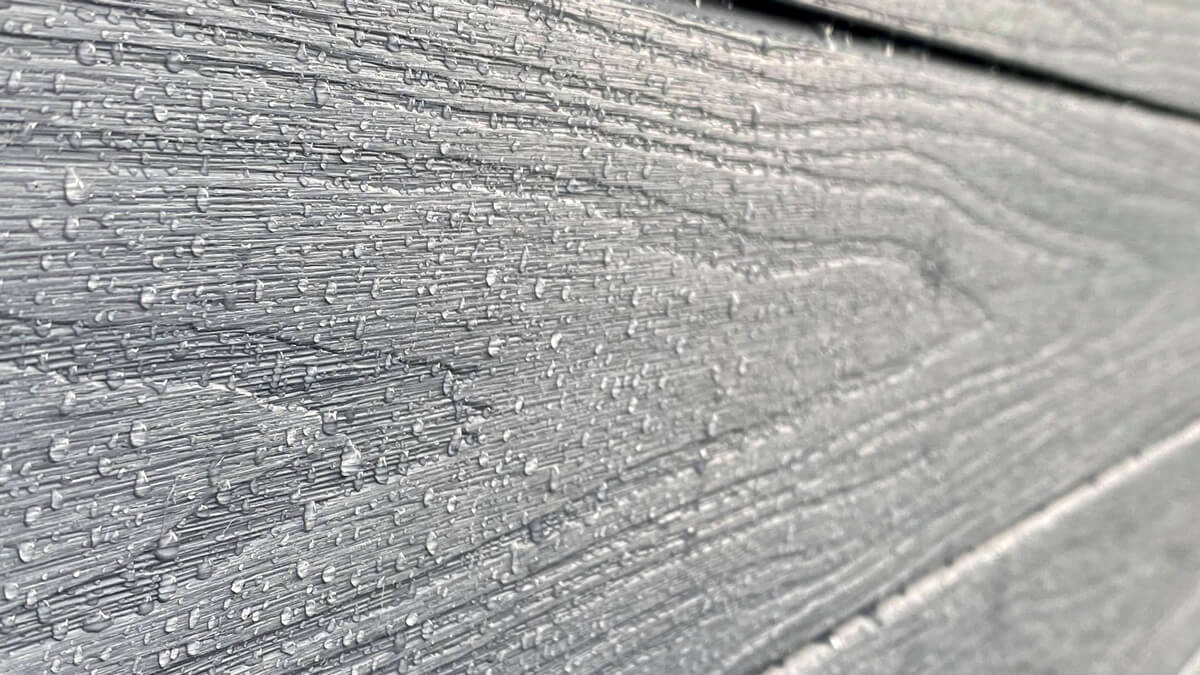 Domki letniskowe, deska elewacyjna Premium Gray