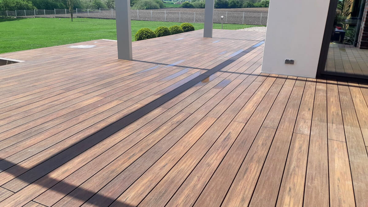 Taras na podwyższeniu, Deska Premium Redwood