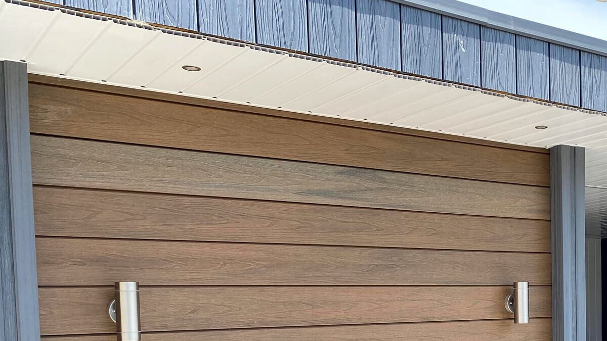 Zabudowa Sauny, Deska elewacyjna Premium Teak