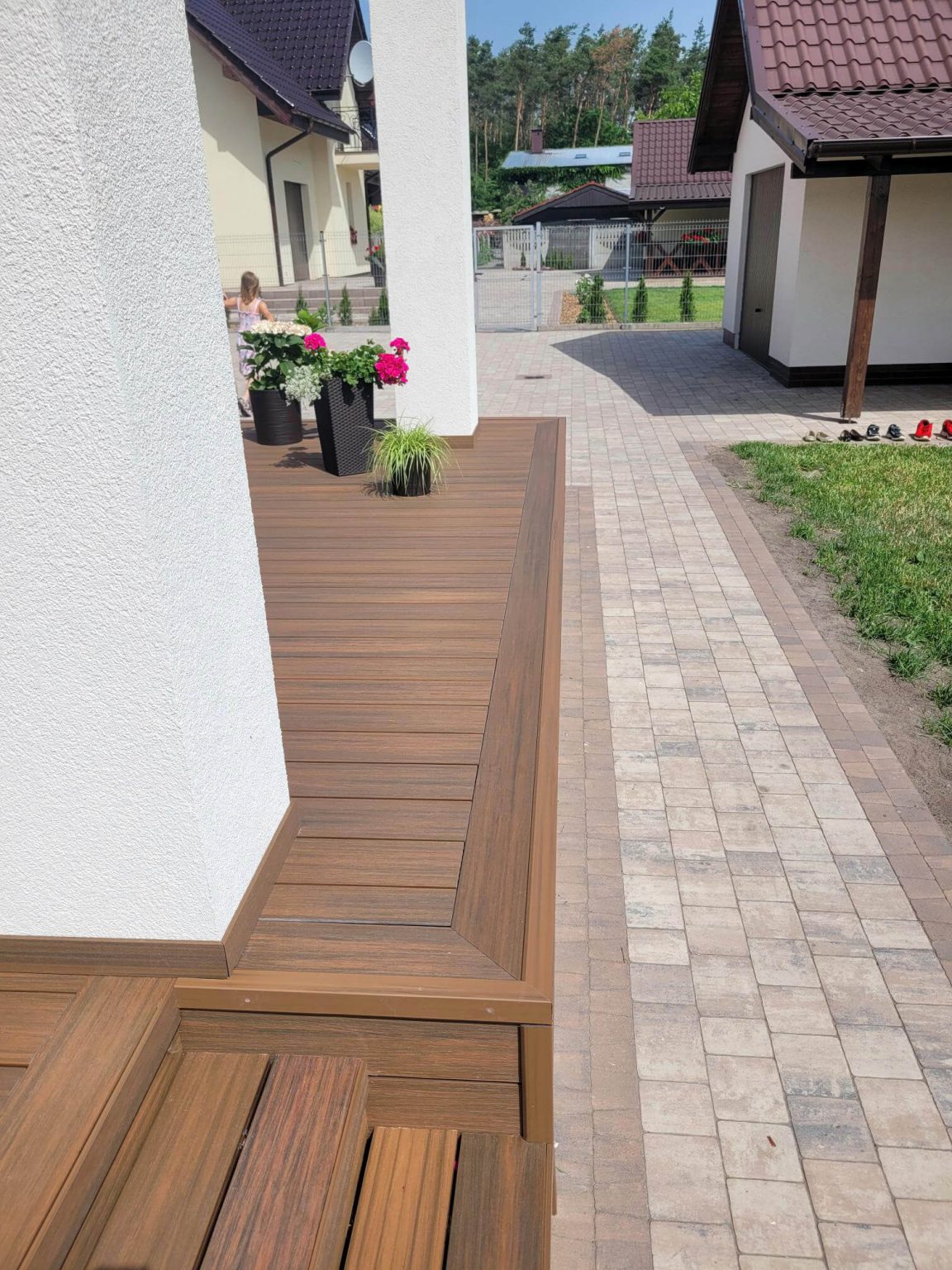 Taras z deski kompozytowej Premium Teak