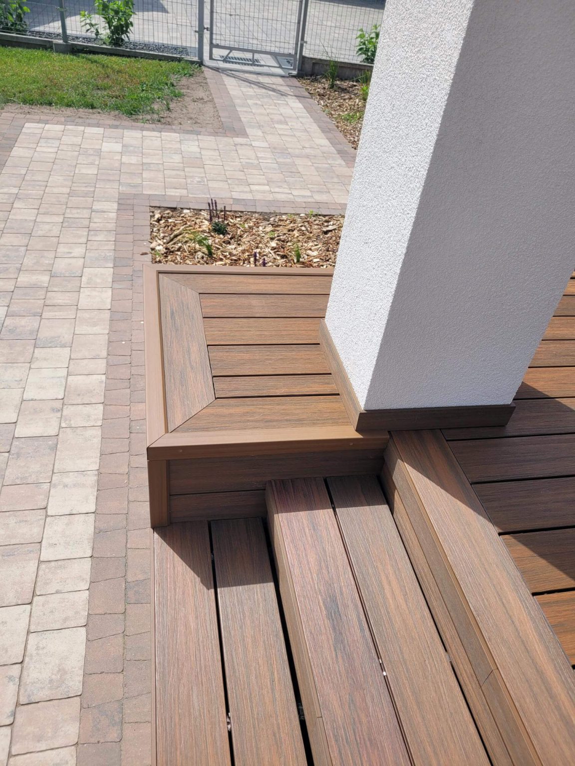 Taras z deski kompozytowej Premium Teak