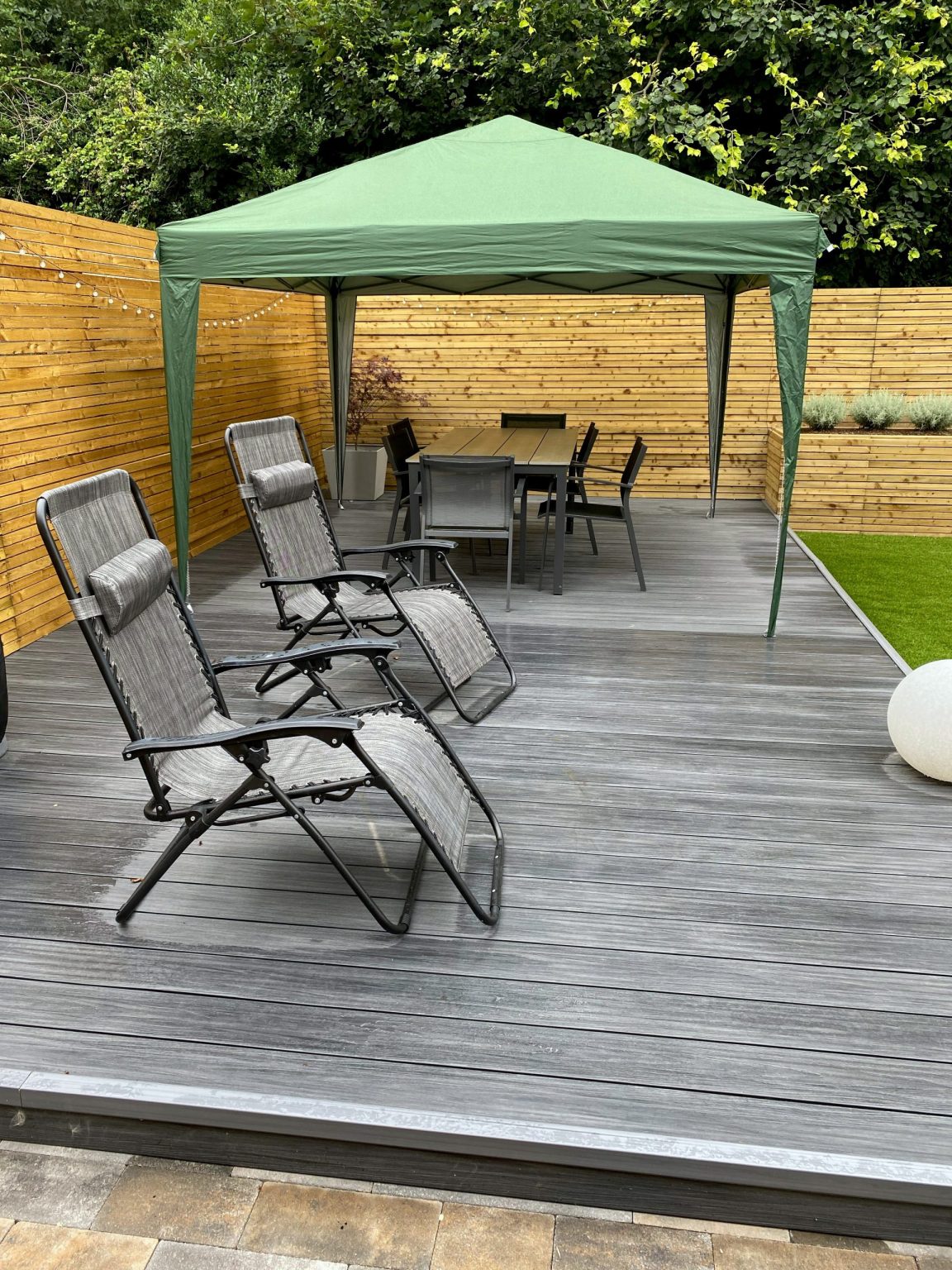 Taras z deski kompozytowej Premium Gray