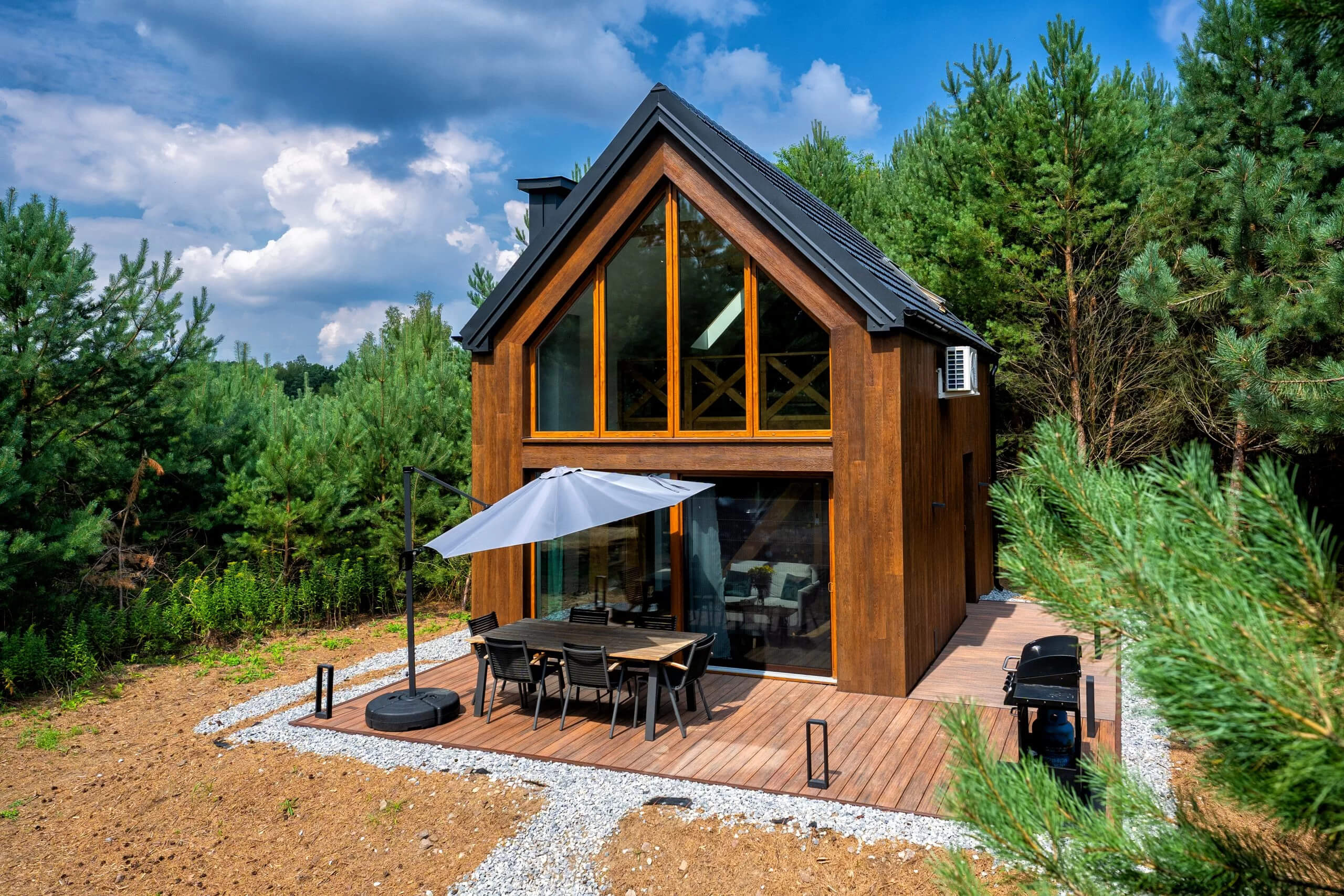 Taras z deski kompozytowej Redwood Premium